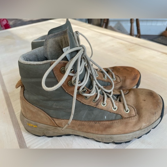 Danner Explorer Brown Leather Boots Size 8.5 Teen Work Boots - Picture 3 of 6